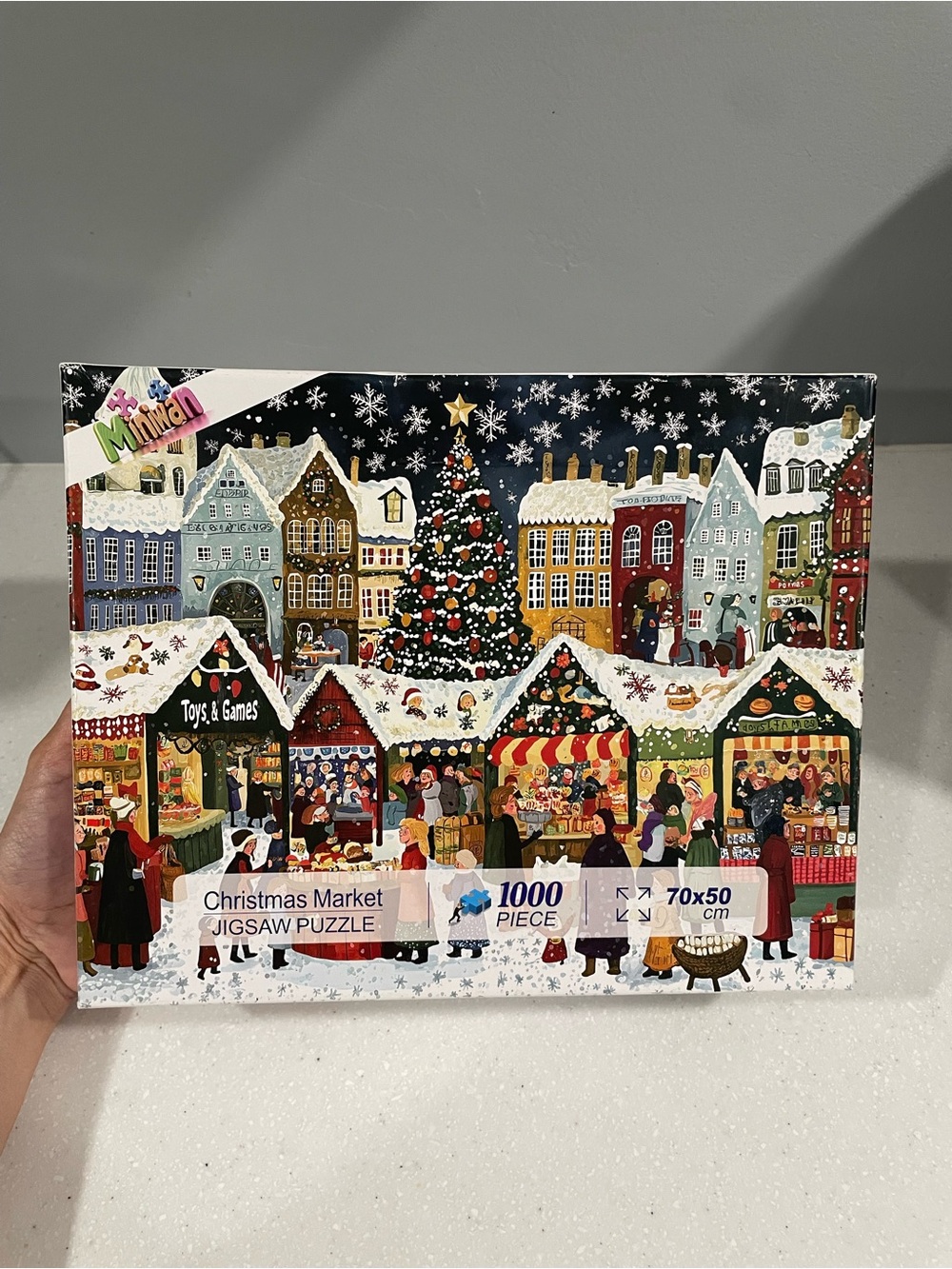 Christmas Market - 1000 Piece Jigsaw Puzzle